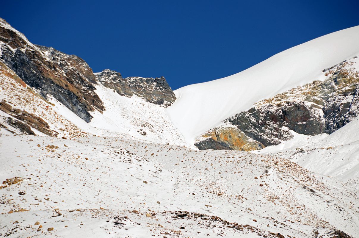 03 Terrain Leading To Chulu Far East Col Camp From Chulu Far East Base Camp 